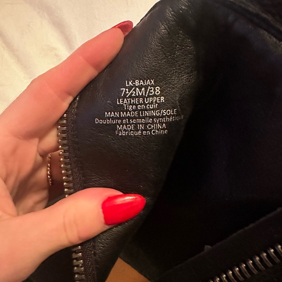 Lucky brand Leather Upper Black Boots
3 1/2 “ heel, size 7.5 - Picture 3 of 5